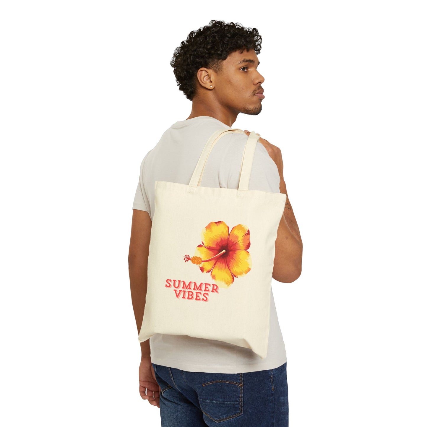 Cotton Canvas Tote Bag - Daimon