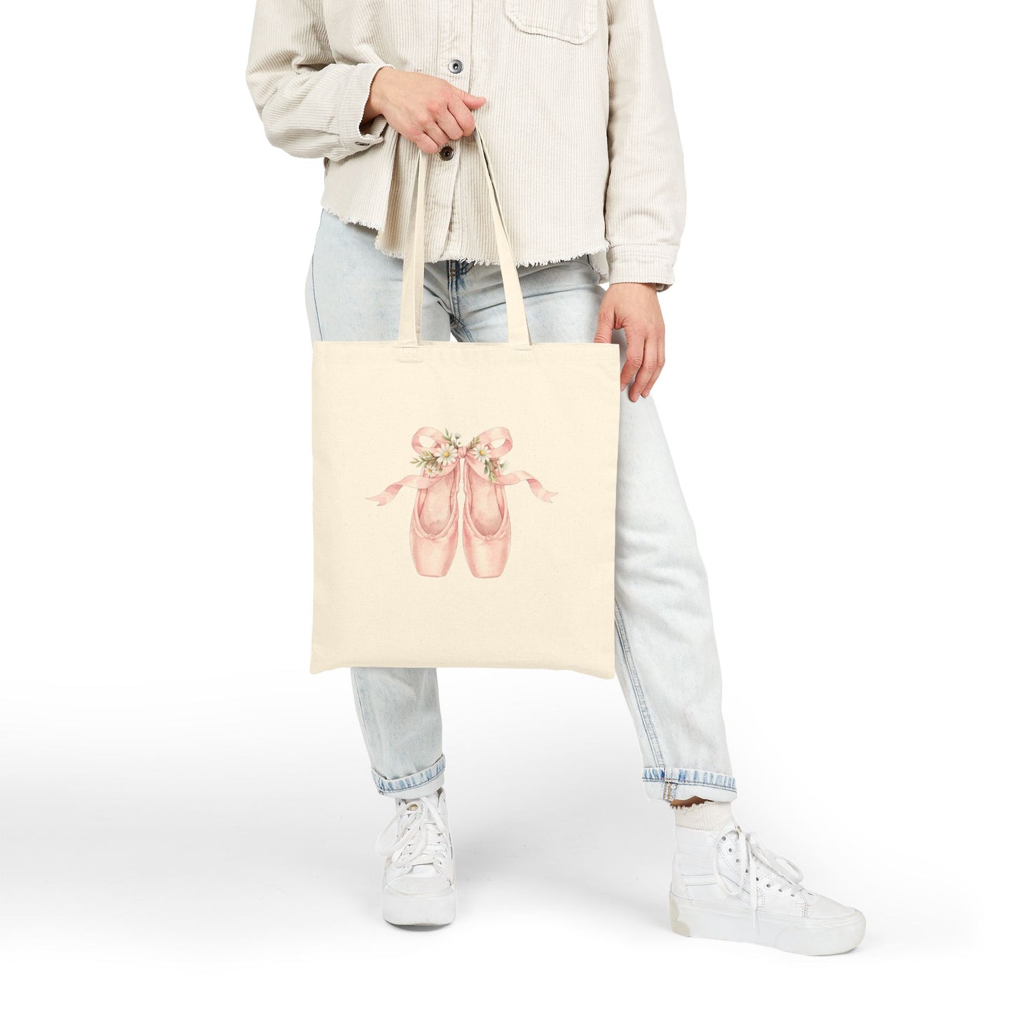 Ballet Bliss Cotton Tote Bag