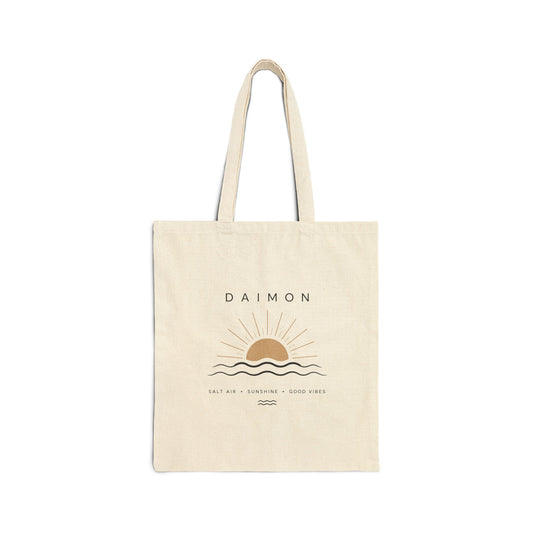 Sunny Cotton Tote Bag - Daimon