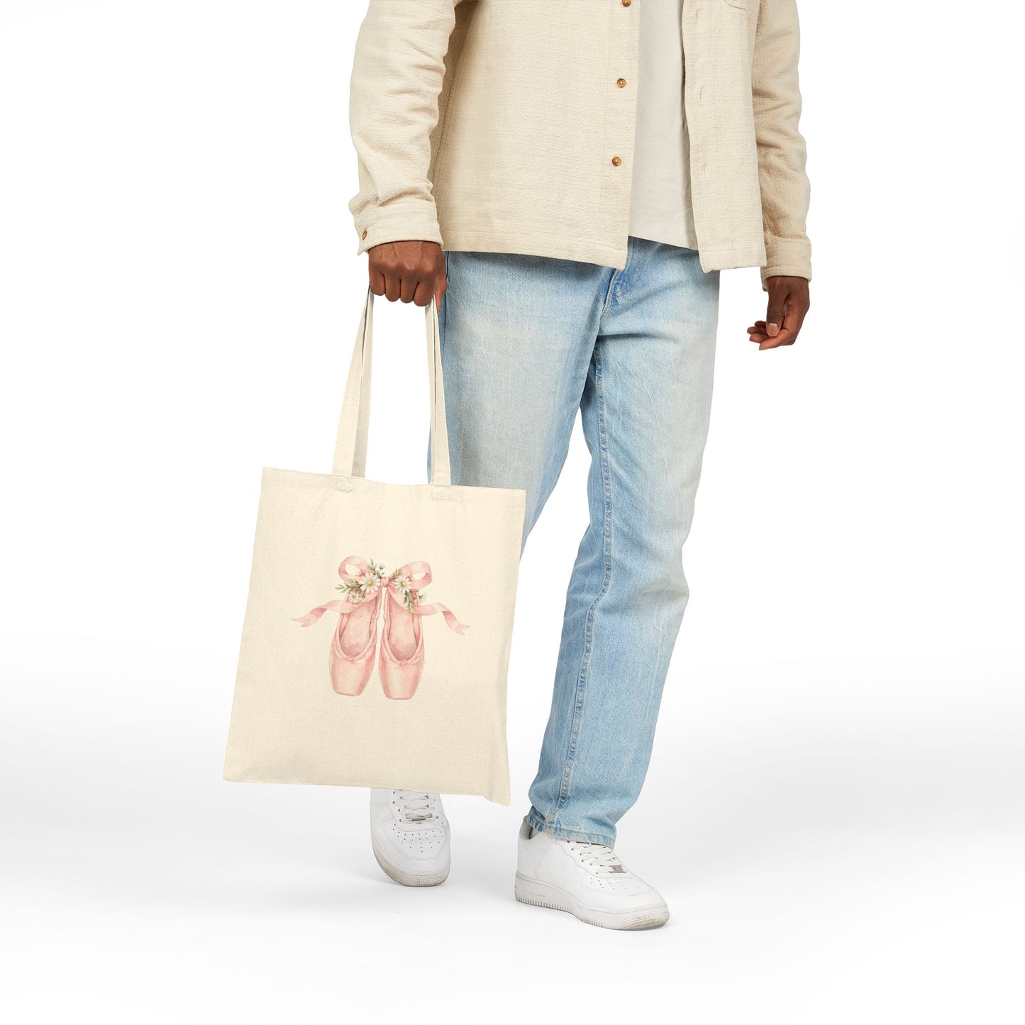 Ballet Bliss Cotton Tote Bag