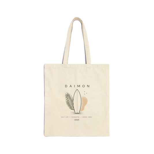 Surf Cotton Tote Bag - Daimon