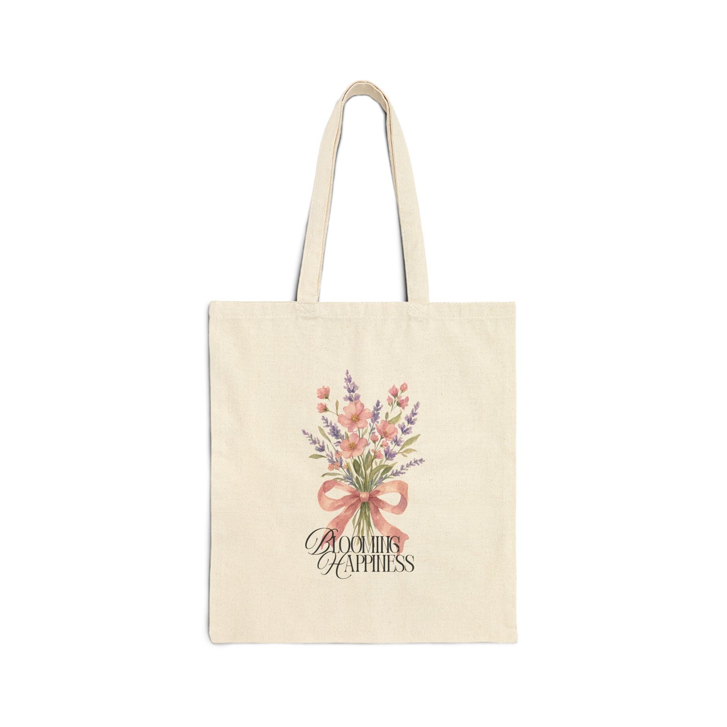Blooming Happiness Floral Tote Bag Gift - Daimon